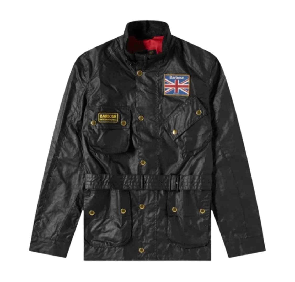 바버 인터내셔널 유니언잭 L사이즈 새제품 판매합니다. 상품이미지1