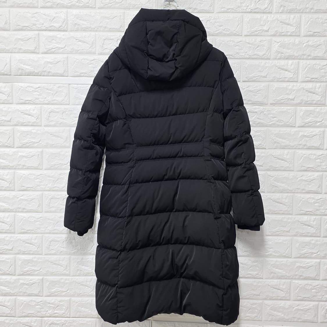 택포// 헤지스 블랙 구스다운 롱패딩 S 상품이미지4