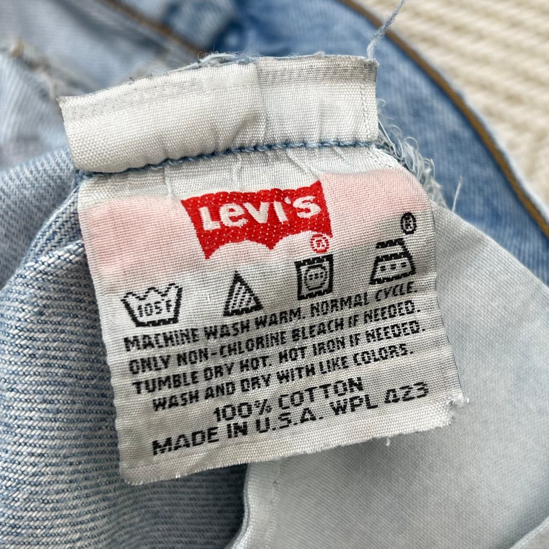 usa리바이스 501 데님팬츠 r2455 상품이미지7