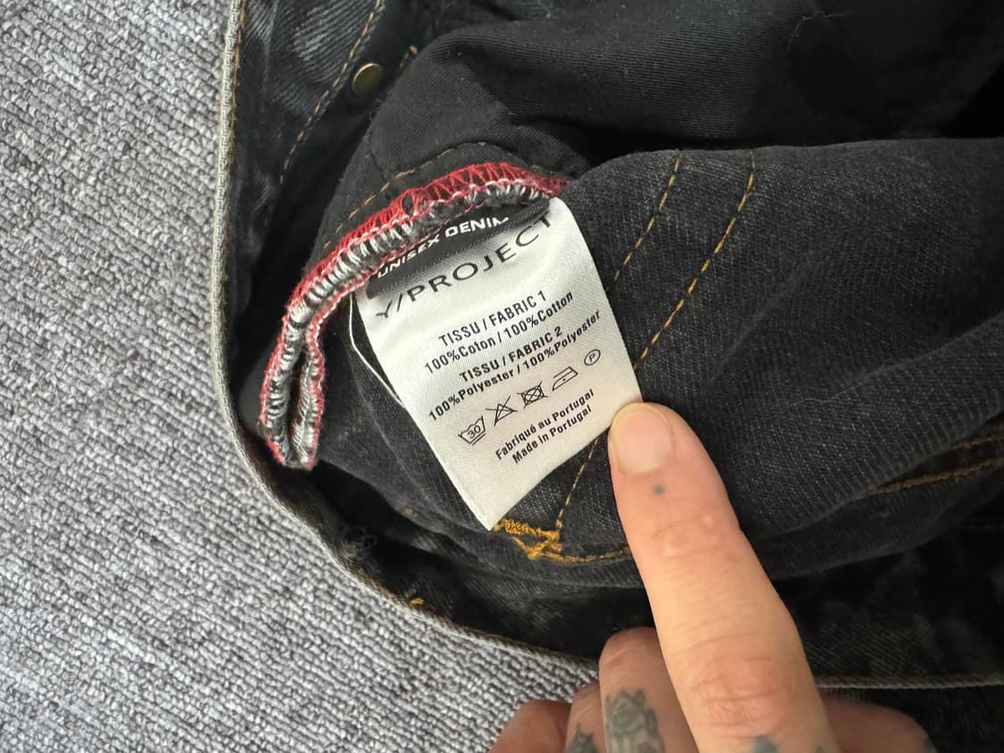 Y/project 카우보아 웨스턴 팬츠 상품이미지5