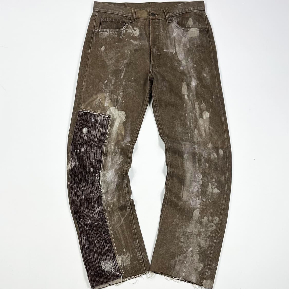 리바이스 501 USA 리메이크 페인팅 데님 팬츠 (34인치) 상품이미지1