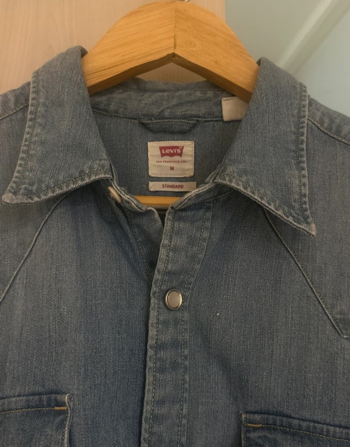 리바이스 바스토우 웨스턴 데님 셔츠 M 상품이미지4