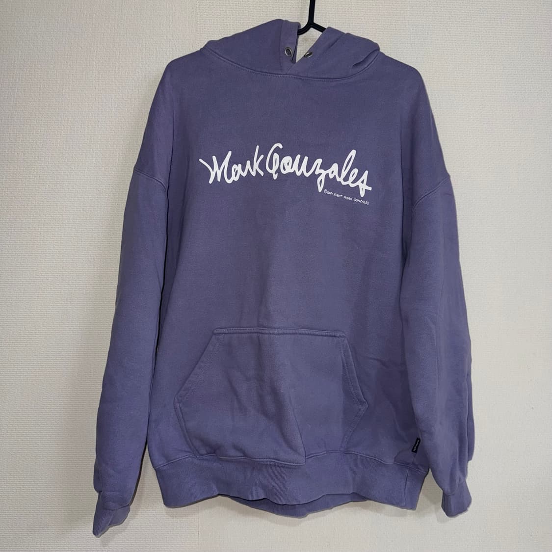 마크곤잘레스 시안 로고 후드티 보라 L 상품이미지1
