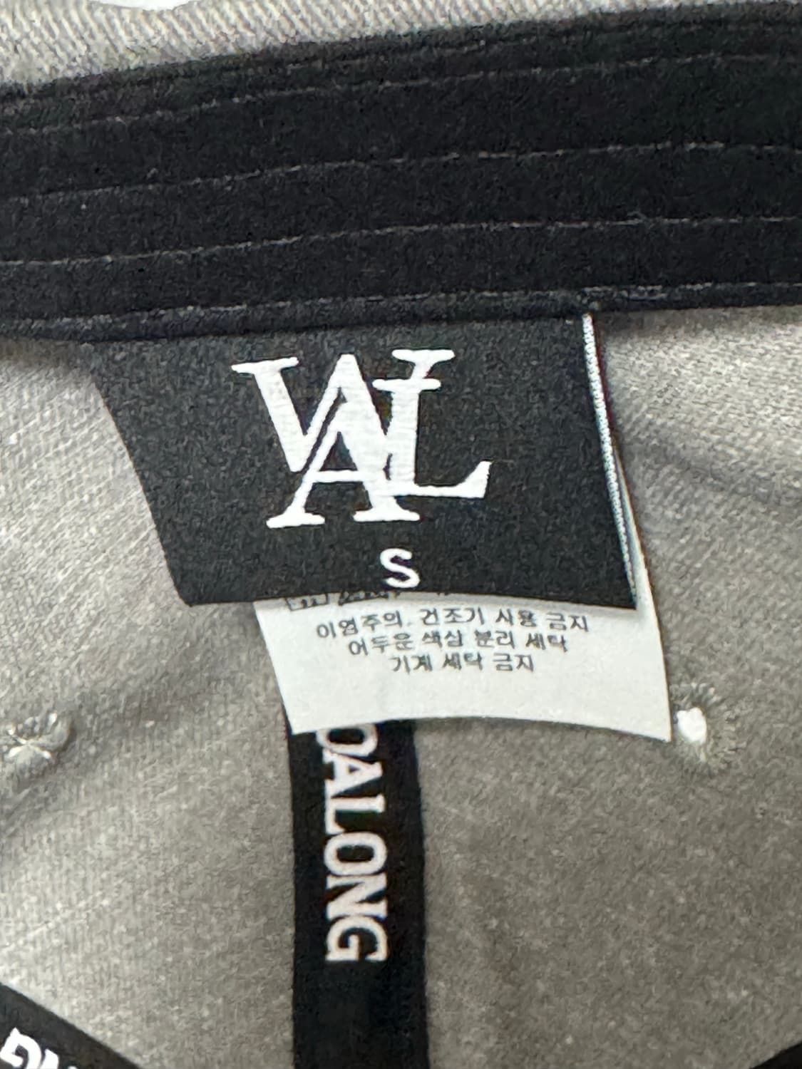 우알롱 볼캡 s 피그먼트 그레이 상품이미지4