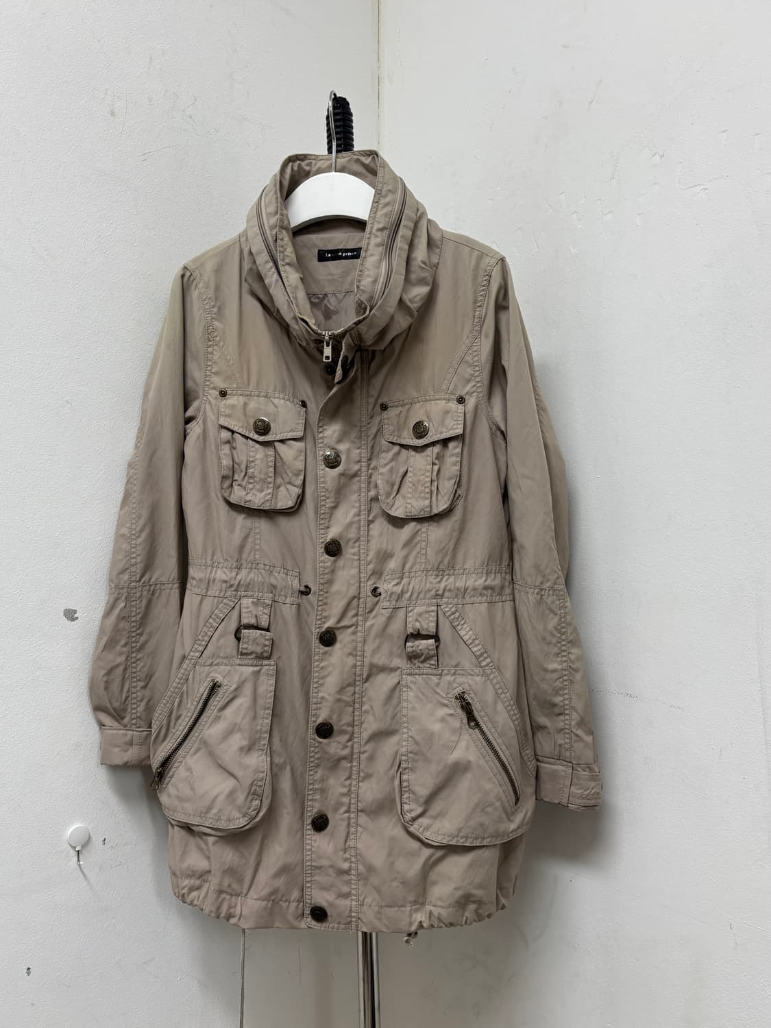 Y2K Bono-Hood Strap Detail Multi Pocket  상품이미지6