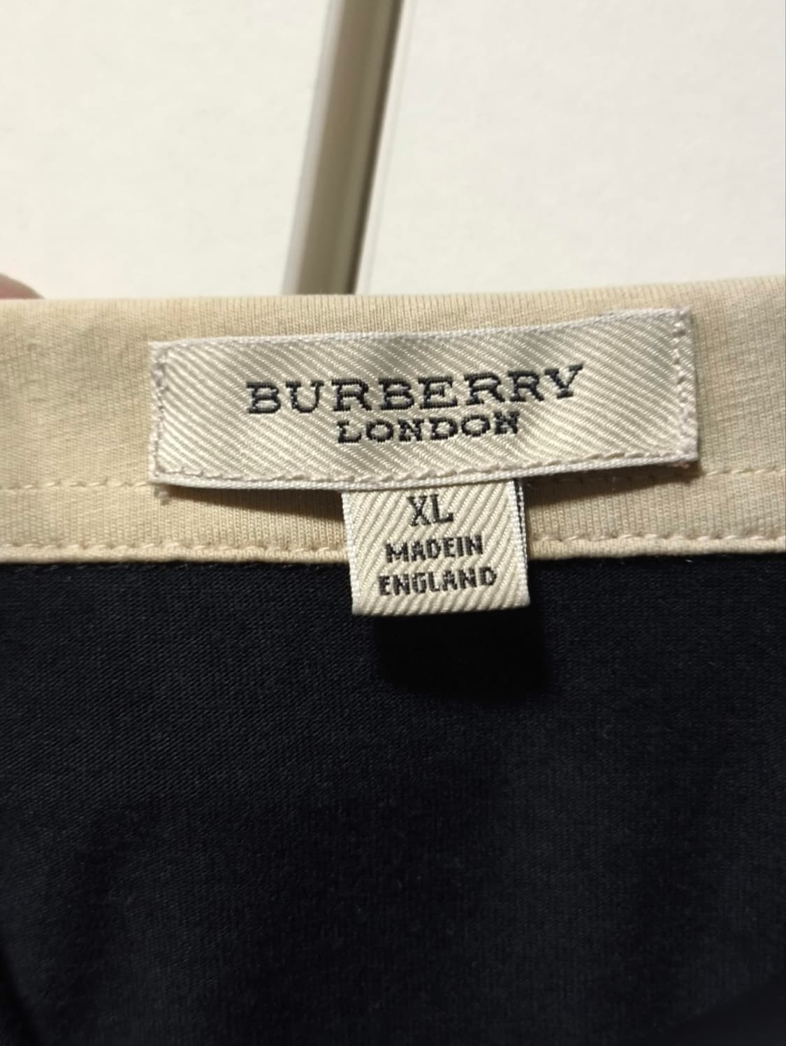 XL 버버리 레트로 카라넥 티셔츠 상품이미지4