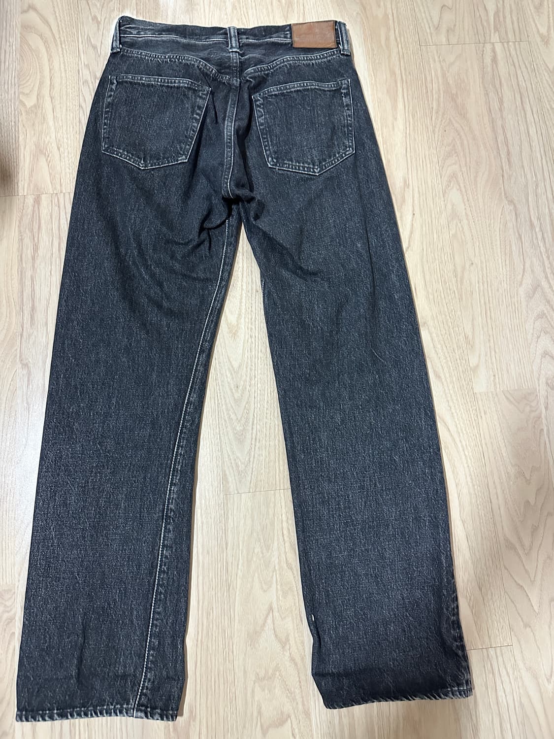 [30]슈가케인 1947 블랙 하드워시 데님 상품이미지2