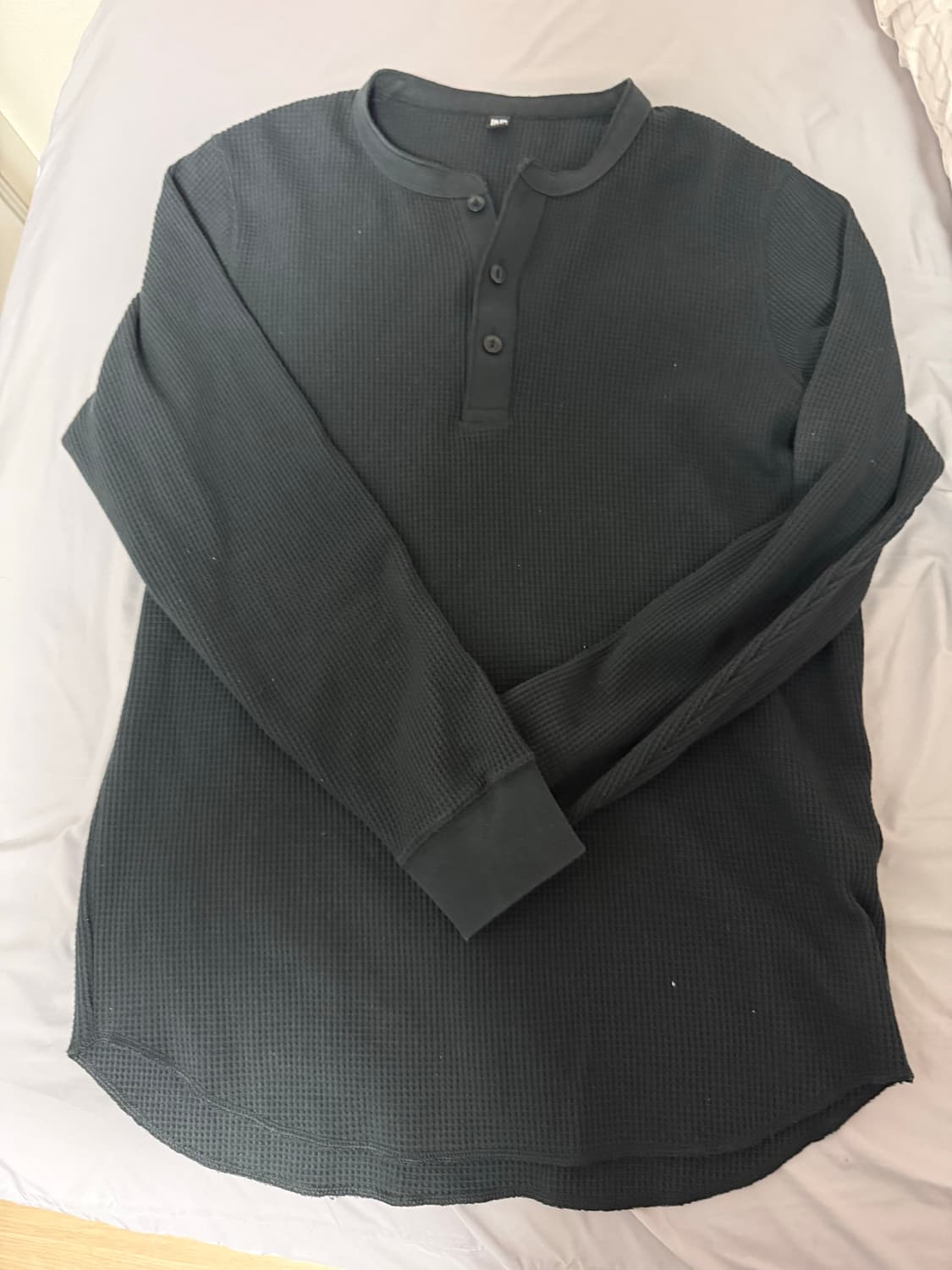 유니클로 와플 헨리넥 L 상품이미지1