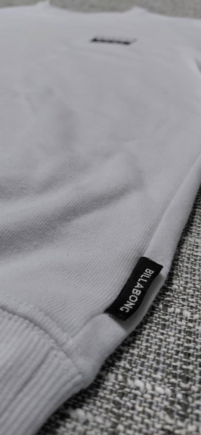 [M/남여공용] 빌라봉(Billabong) 빅로고 화이트 맨투맨 상품이미지6