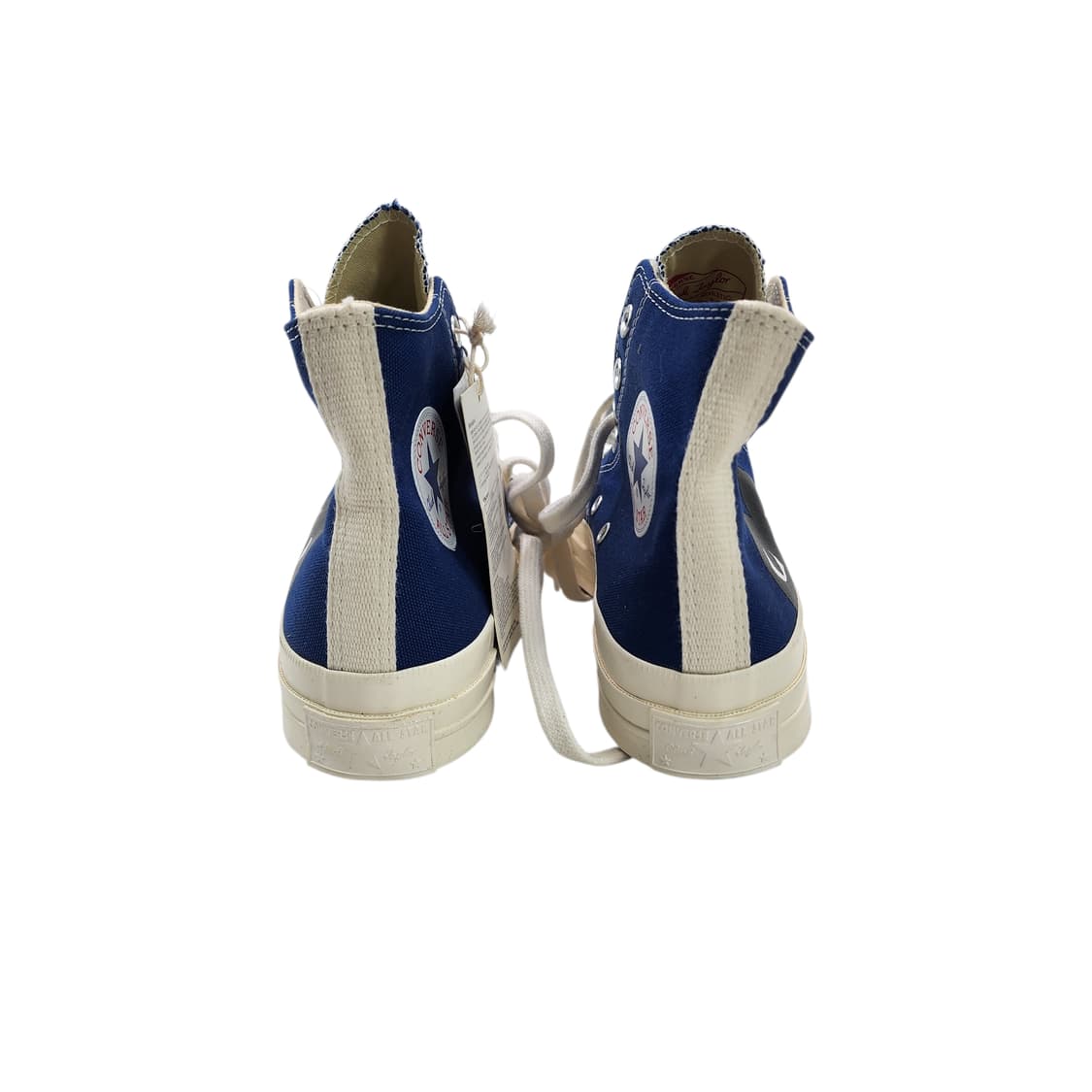 [245] 꼼데가르송X컨버스 척 70 하이 블루 쿼츠 상품이미지4