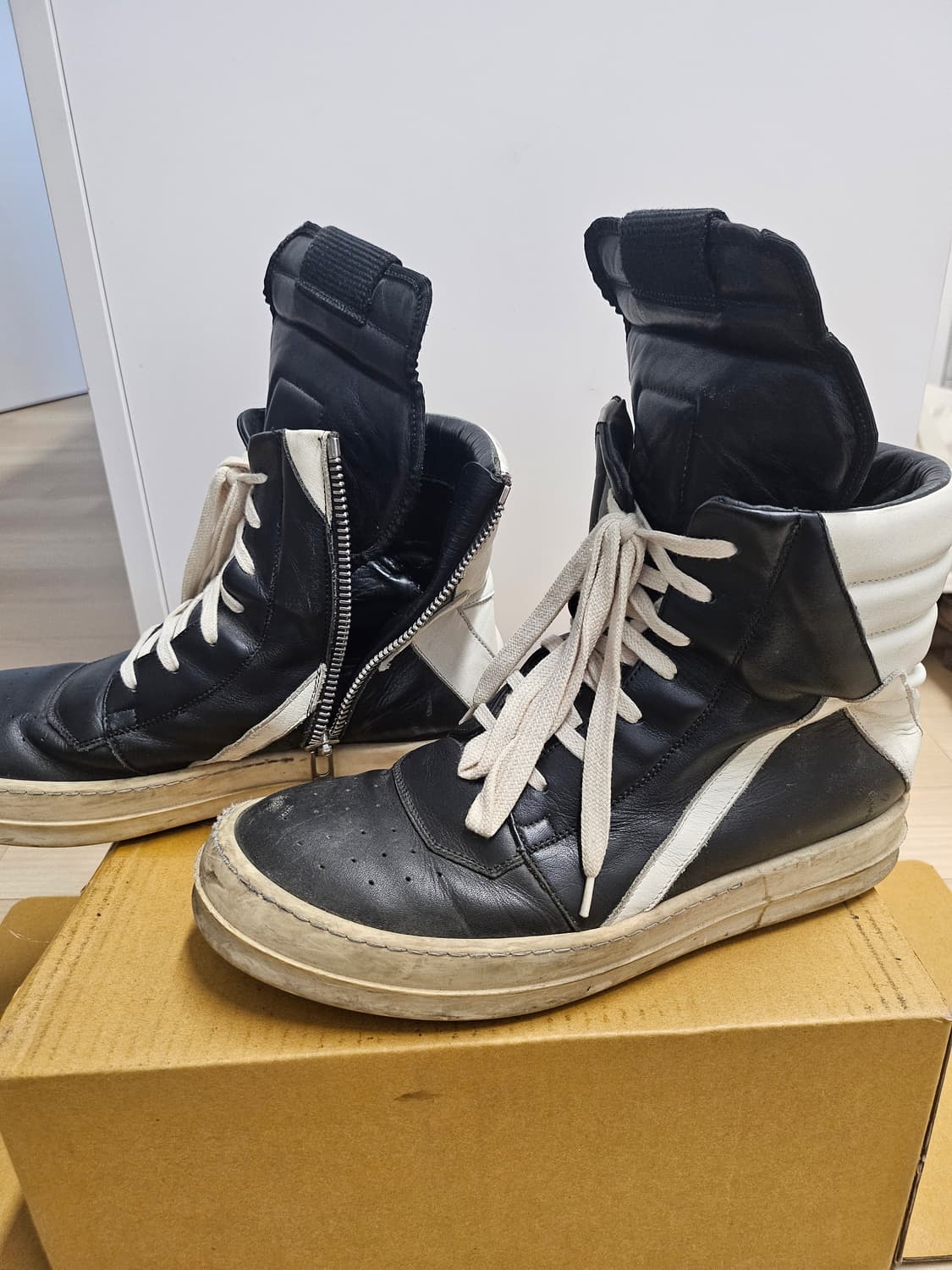 40)릭오웬스 지오바스켓 모노크롬 상품이미지2