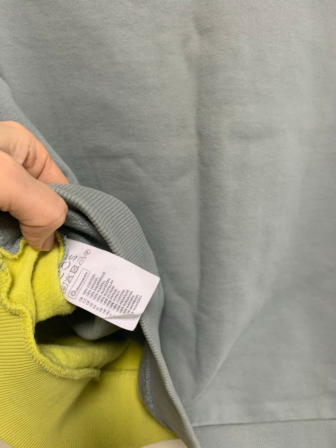 코스 맨투맨 상품이미지4