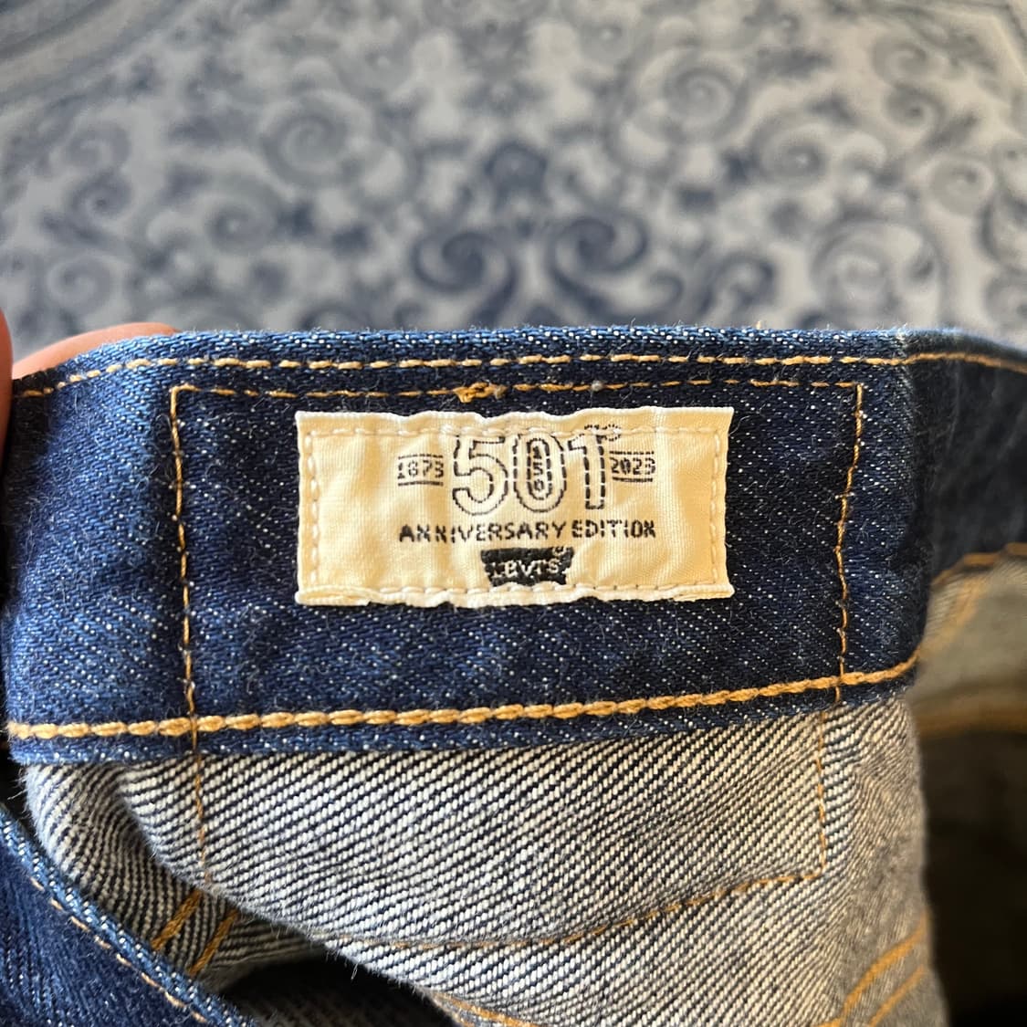 32 리바이스 501 150주년 셀비지 데님 팬츠/W2317 상품이미지4