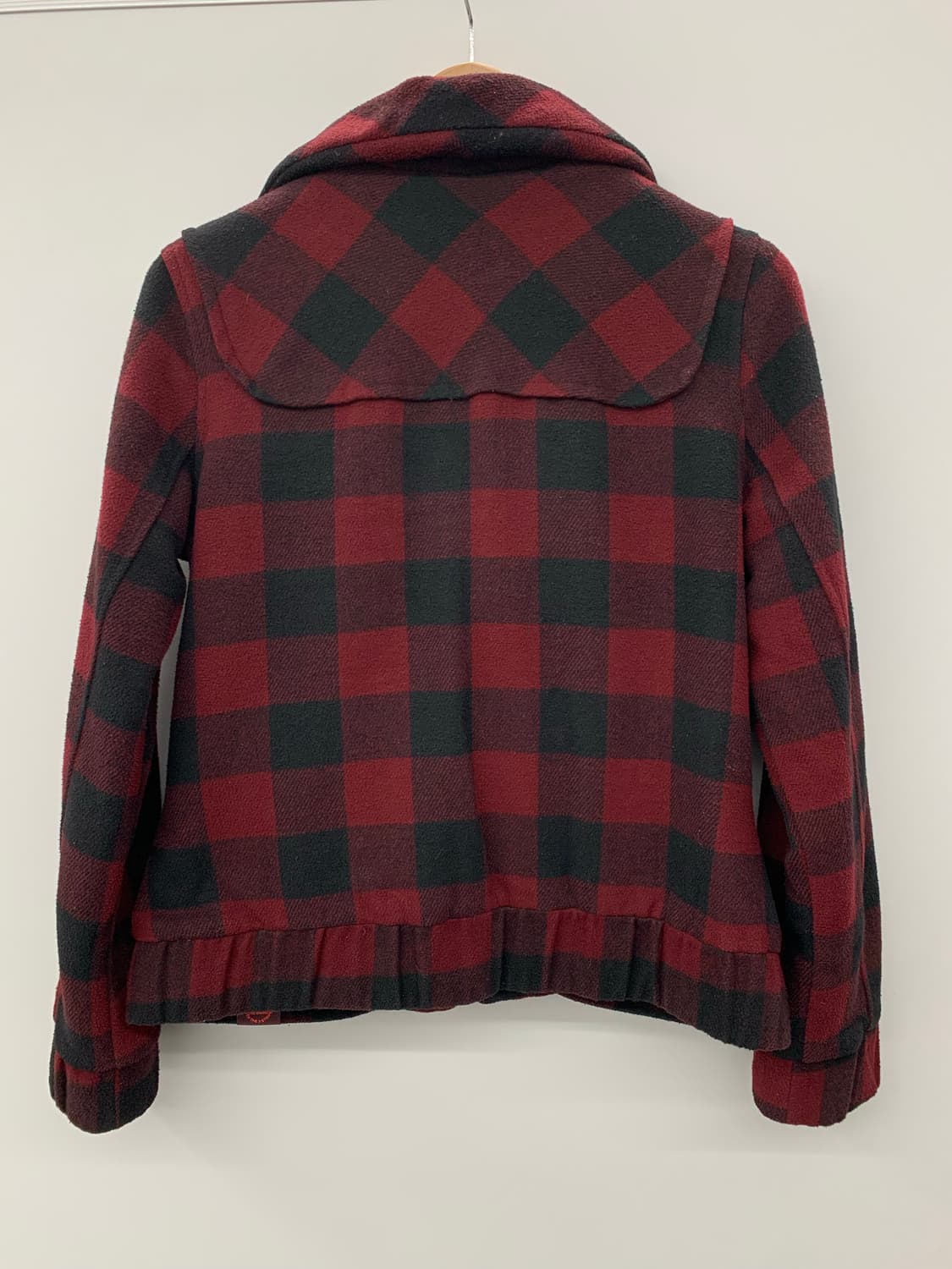 아디다스 울 체크 자켓 상품이미지5