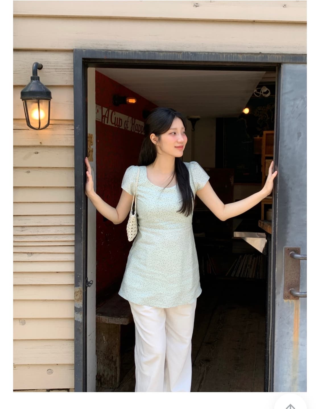 라무어 Crepe dress_mint 상품이미지1
