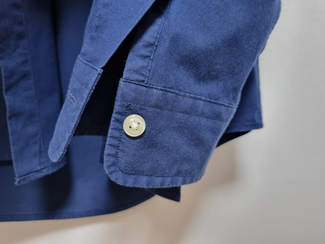 남성 2022 폴로 랄프로렌 QR인증 네이비 NAVY 긴팔 남방 셔츠 상품이미지7