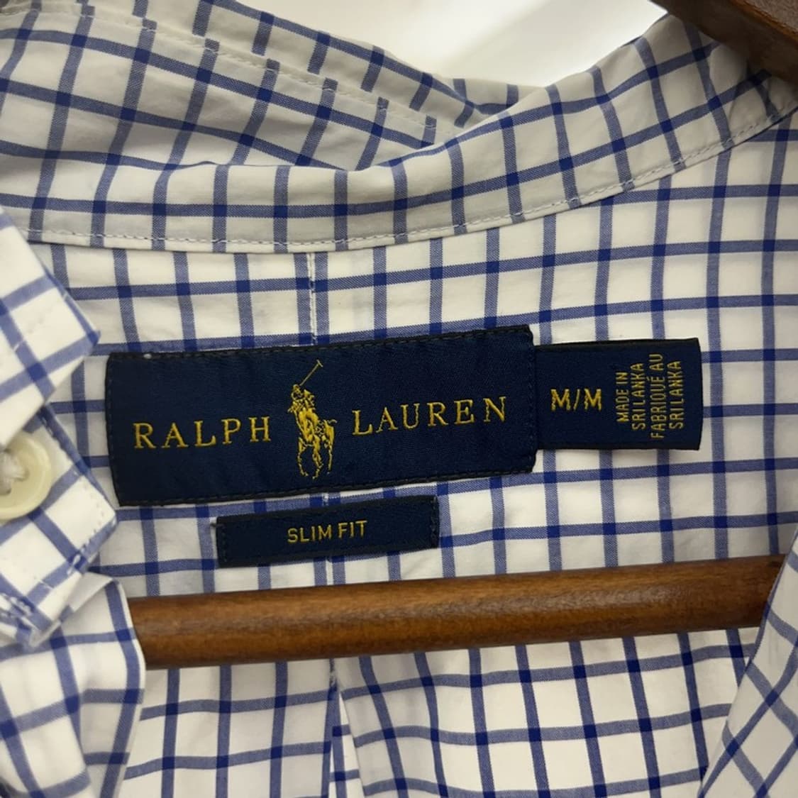 폴로 랄프로렌 컨트리 체크패널 빈티지 오버핏 셔츠 M C08664 상품이미지5