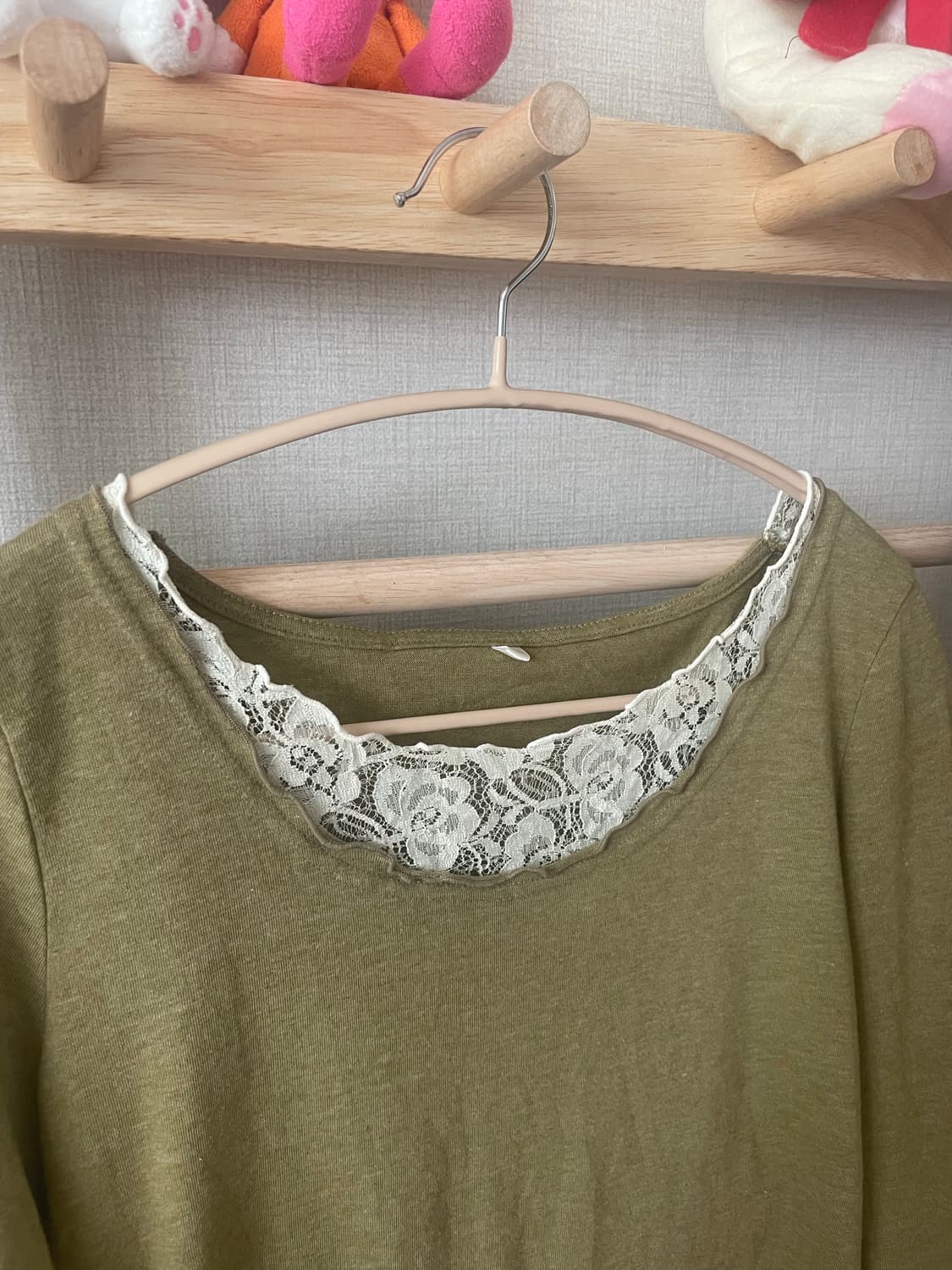 모리걸 빈티지 말차라떼 블라우스 set 🌿🍵🎀 상품이미지3