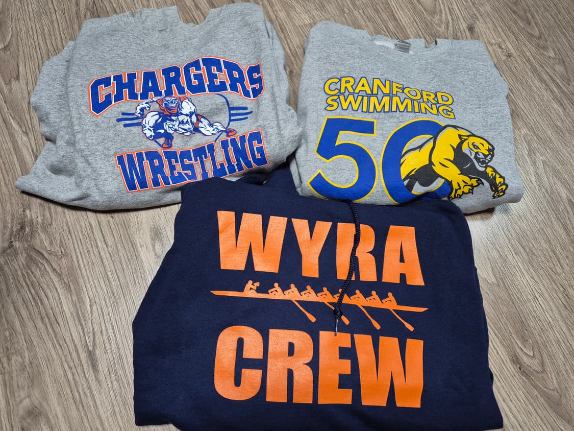 빈티지 프린팅 맨투맨/후드티 3종 일괄 상품이미지1