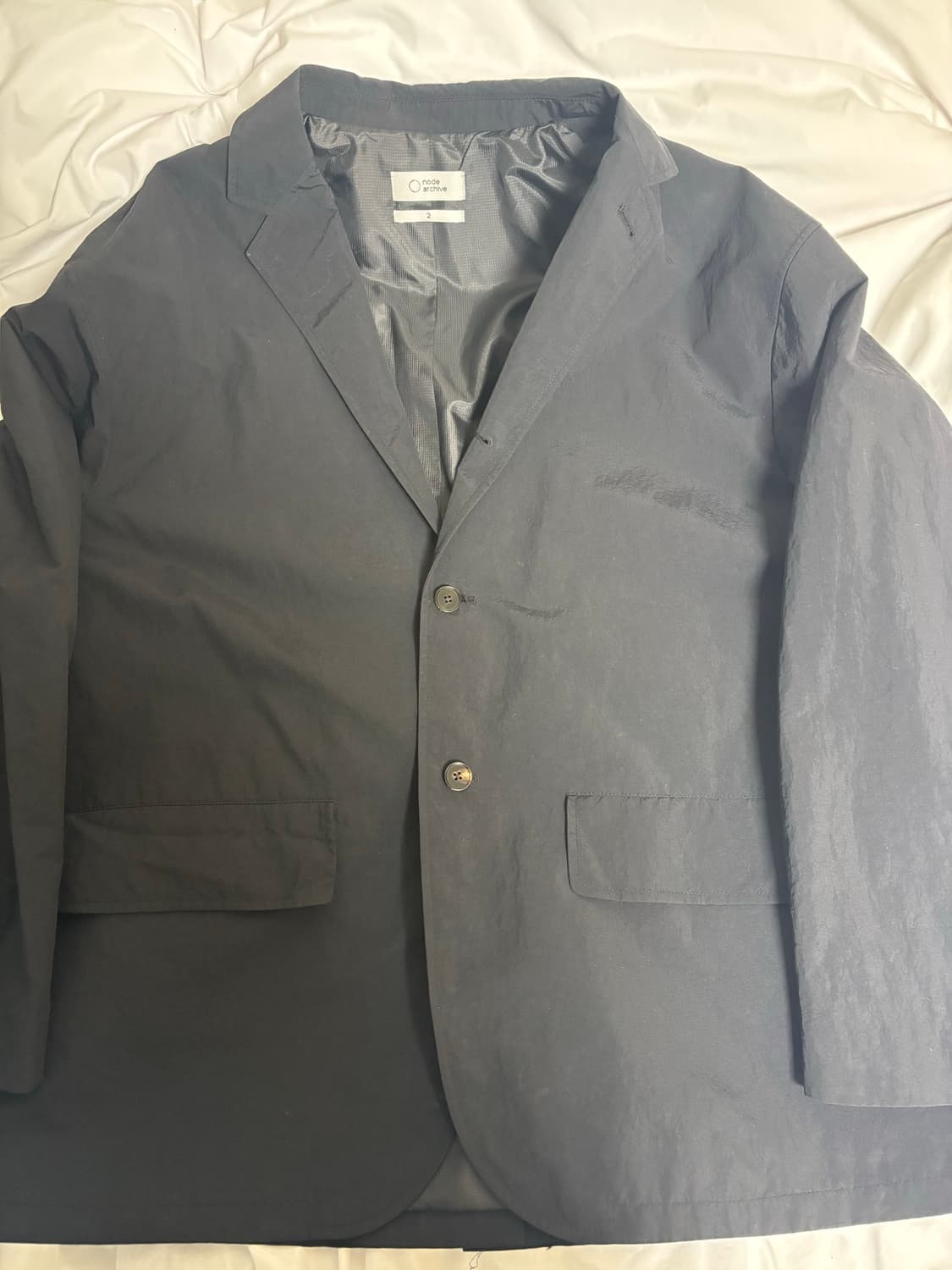 노드 아카이브 나일론 블레이저 자켓 2사이즈 상품이미지1