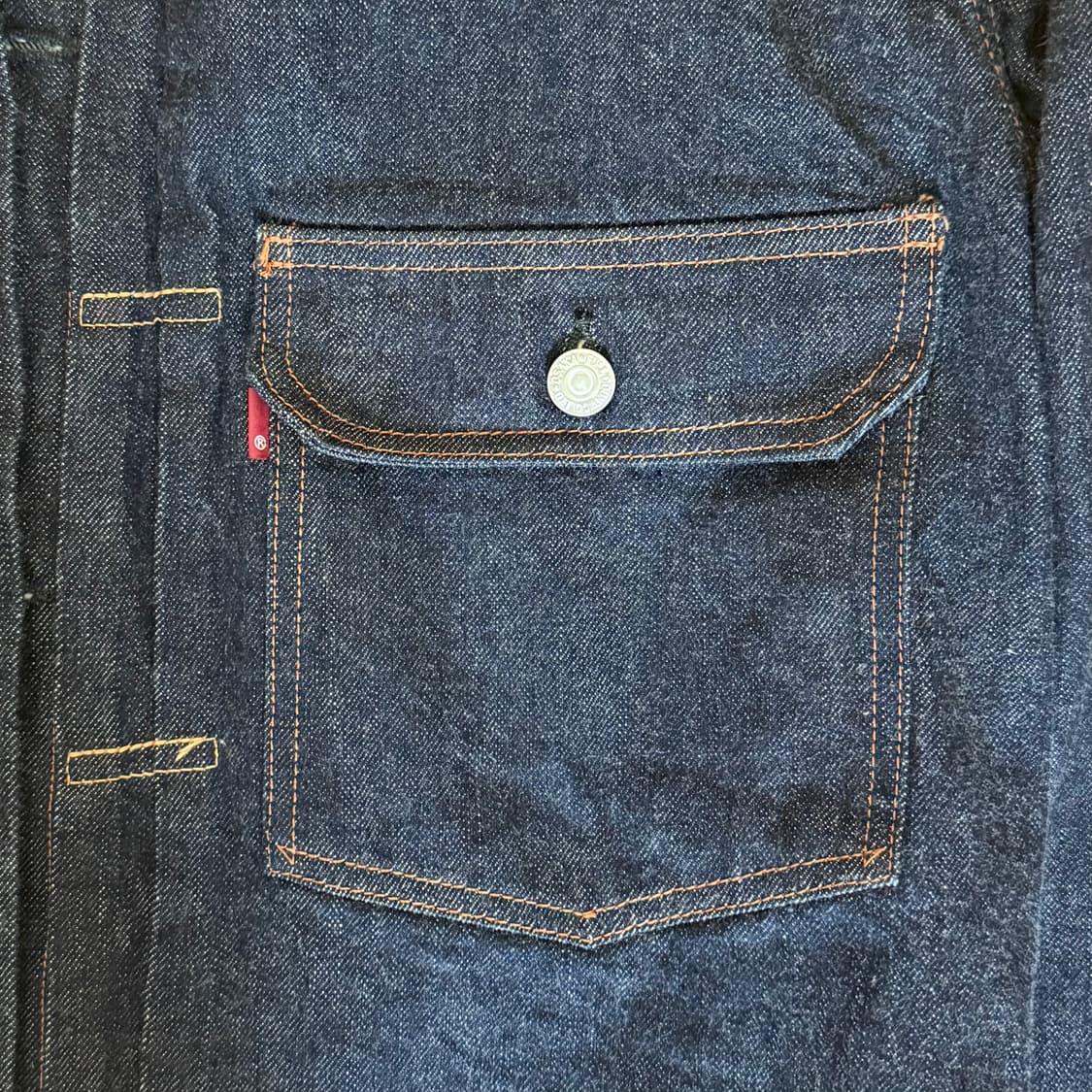 [44]풀카운트 2102W 2nd Type Denim Jacket 레드탭 상품이미지3