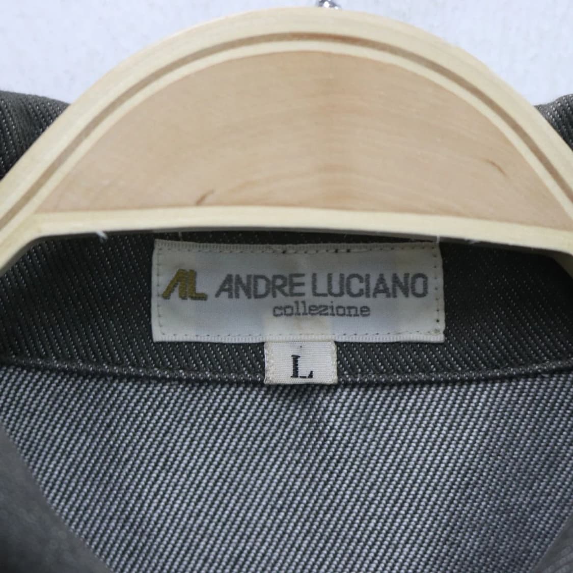 Andreluciano 그린 데님 블루종 60028 상품이미지6
