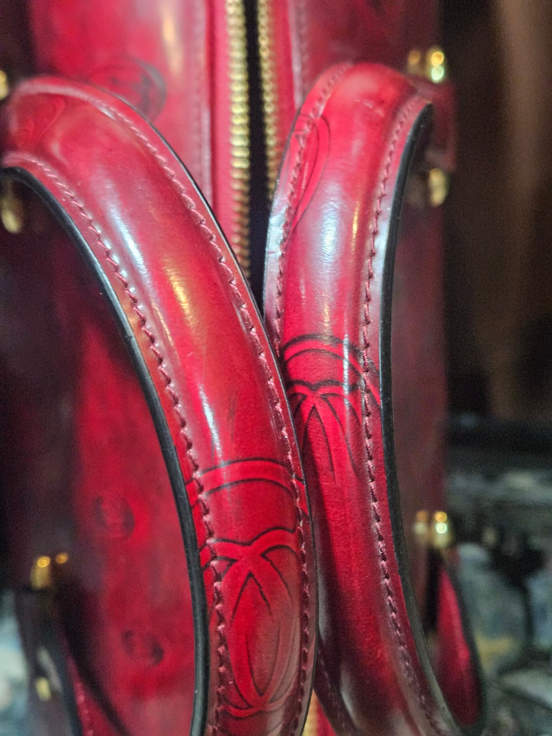 Cartier Vintage Must Boston Bag  상품이미지3