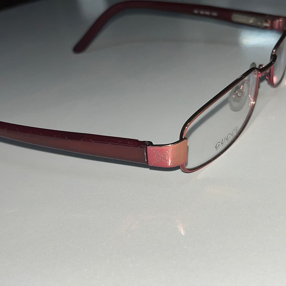 gucci 레드 안경테 deadstock 상품이미지6