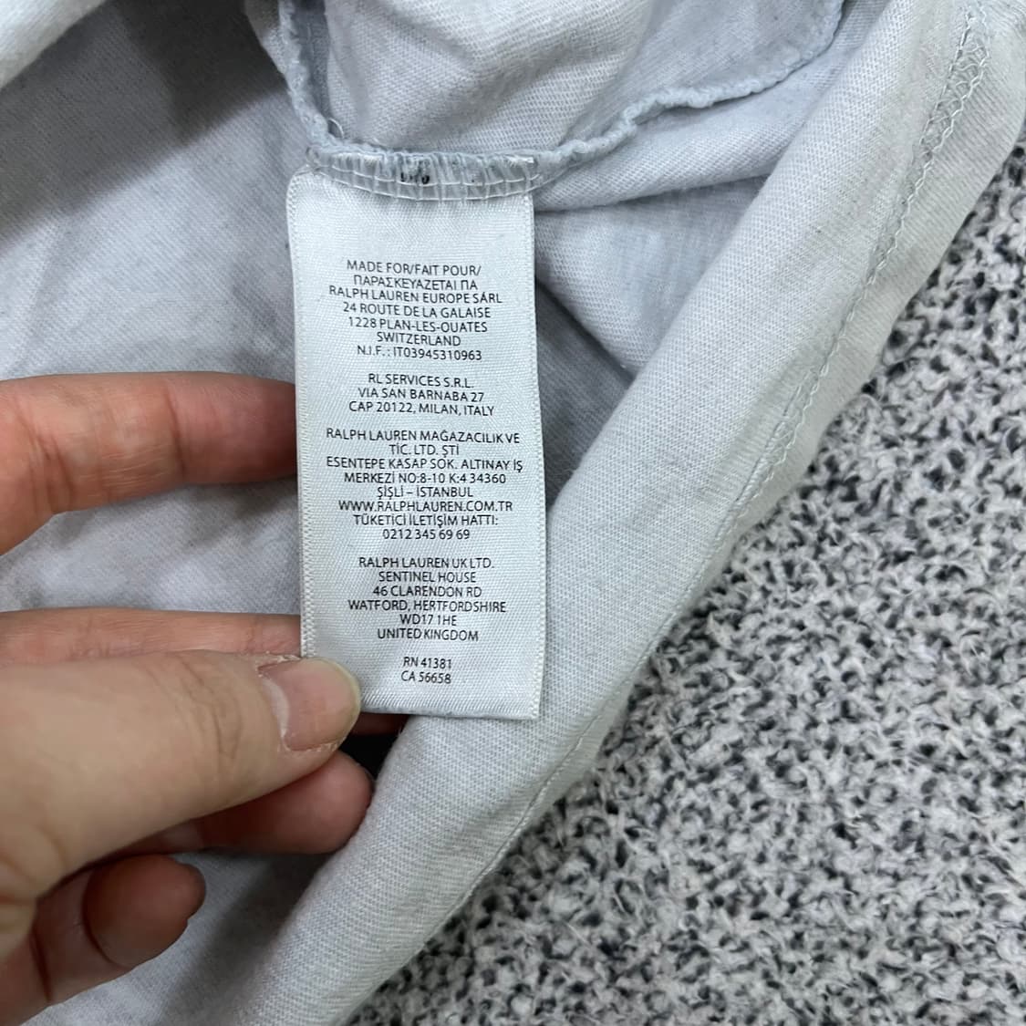 L 폴로랄프로렌 반팔 티셔츠 0410M 상품이미지3