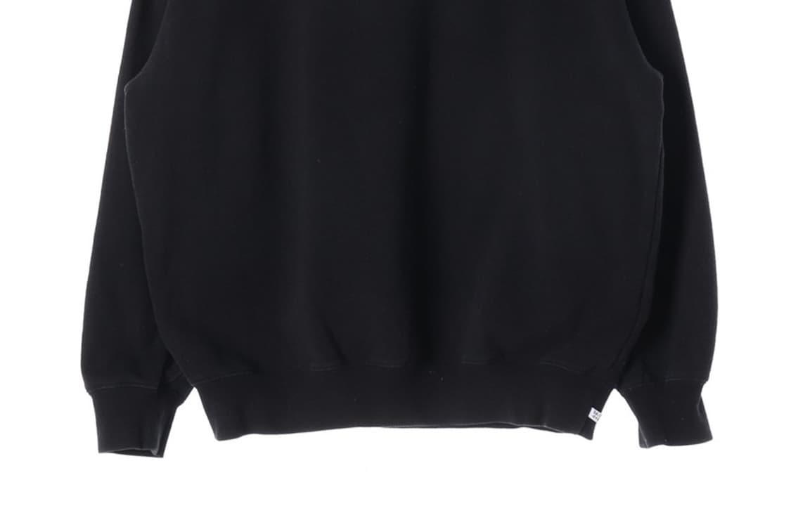 디스이즈네버댓 블랙 백로고 맨투맨 XL 상품이미지4