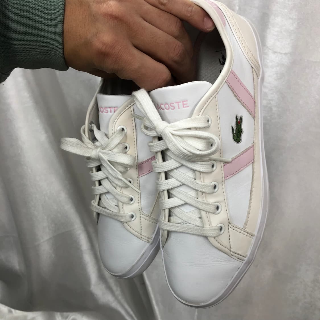 라코스테 가죽 스니커즈 사이즈240  상품이미지7