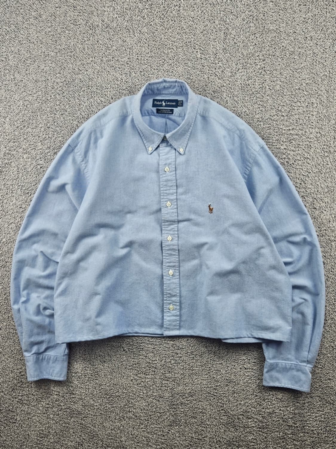 폴로랄프로렌 크롭 커스텀 야머스 옥스포드 셔츠 (2XL추정)/ 11517 상품이미지1