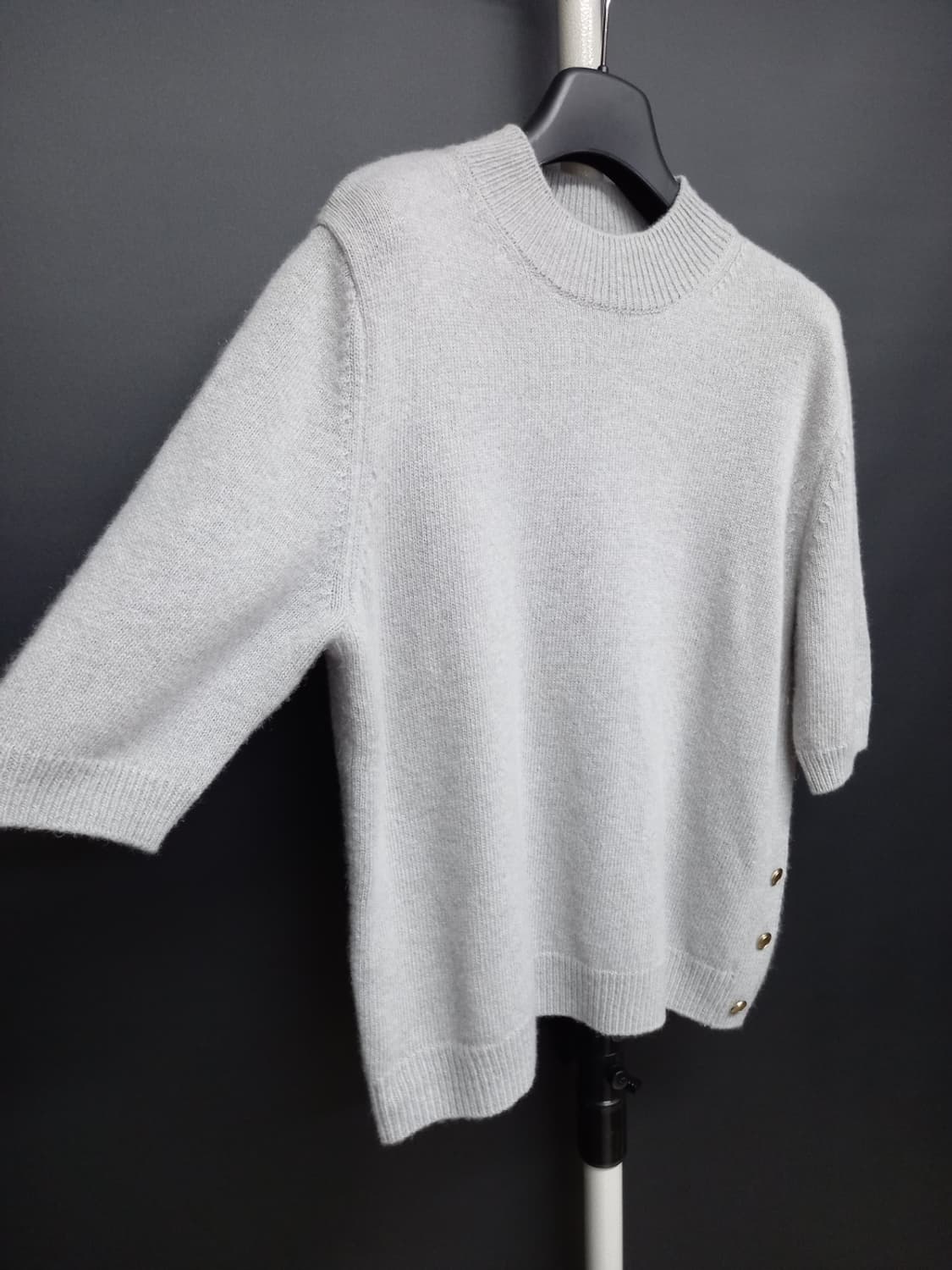 새 돌체비타 춘추동 캐시미어블랜 니트블라우스 F 상품이미지4