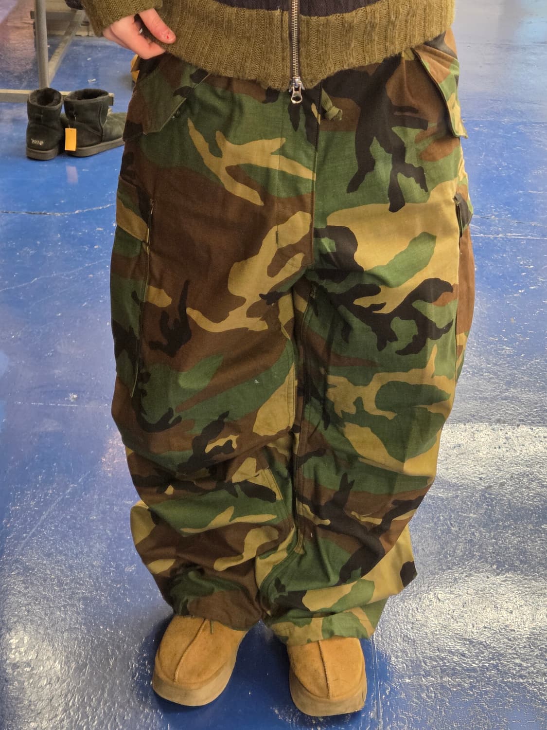 1980s USA Military M65 우드랜드 팬츠 상품이미지1