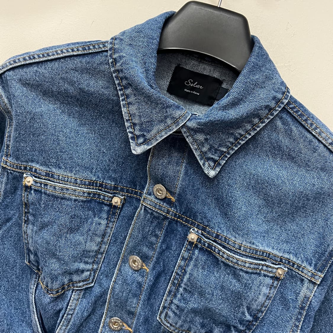 SOLAR Jeans 데님 점프 수트 S 상품이미지3