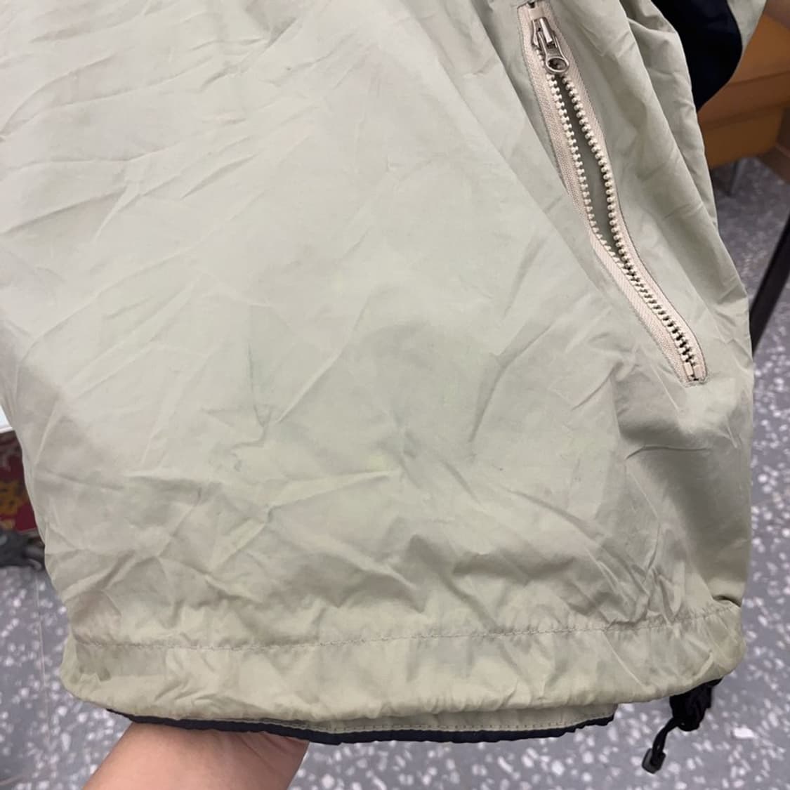 퀵실버 올드스쿨 배색 아노락 반집업 바람막이 110 C06295 상품이미지9