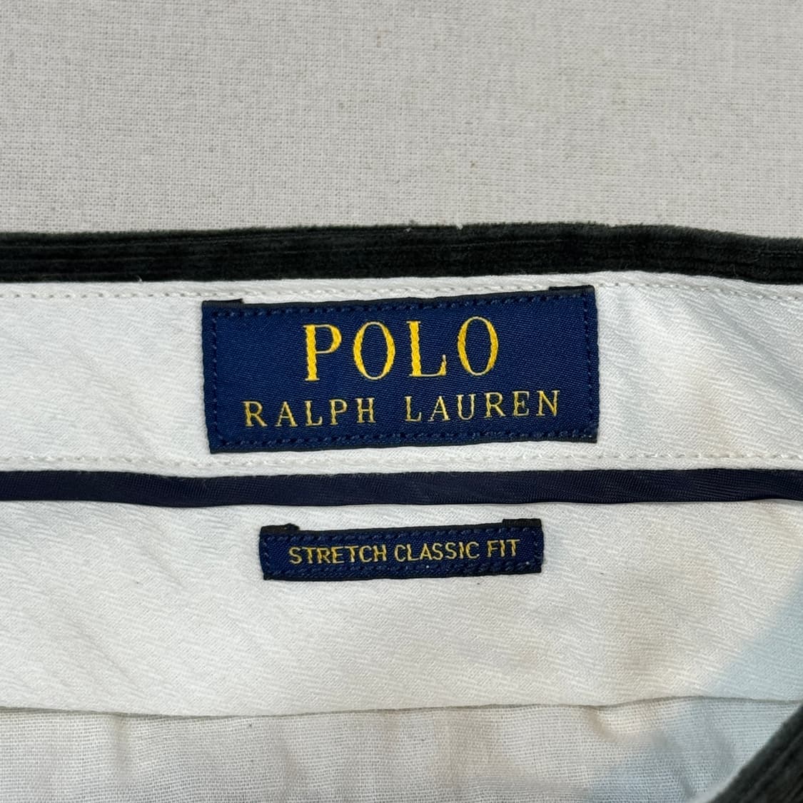 36inch) 폴로 랄프로렌 클래식핏 코듀로이 면바지 딥그린 상품이미지7