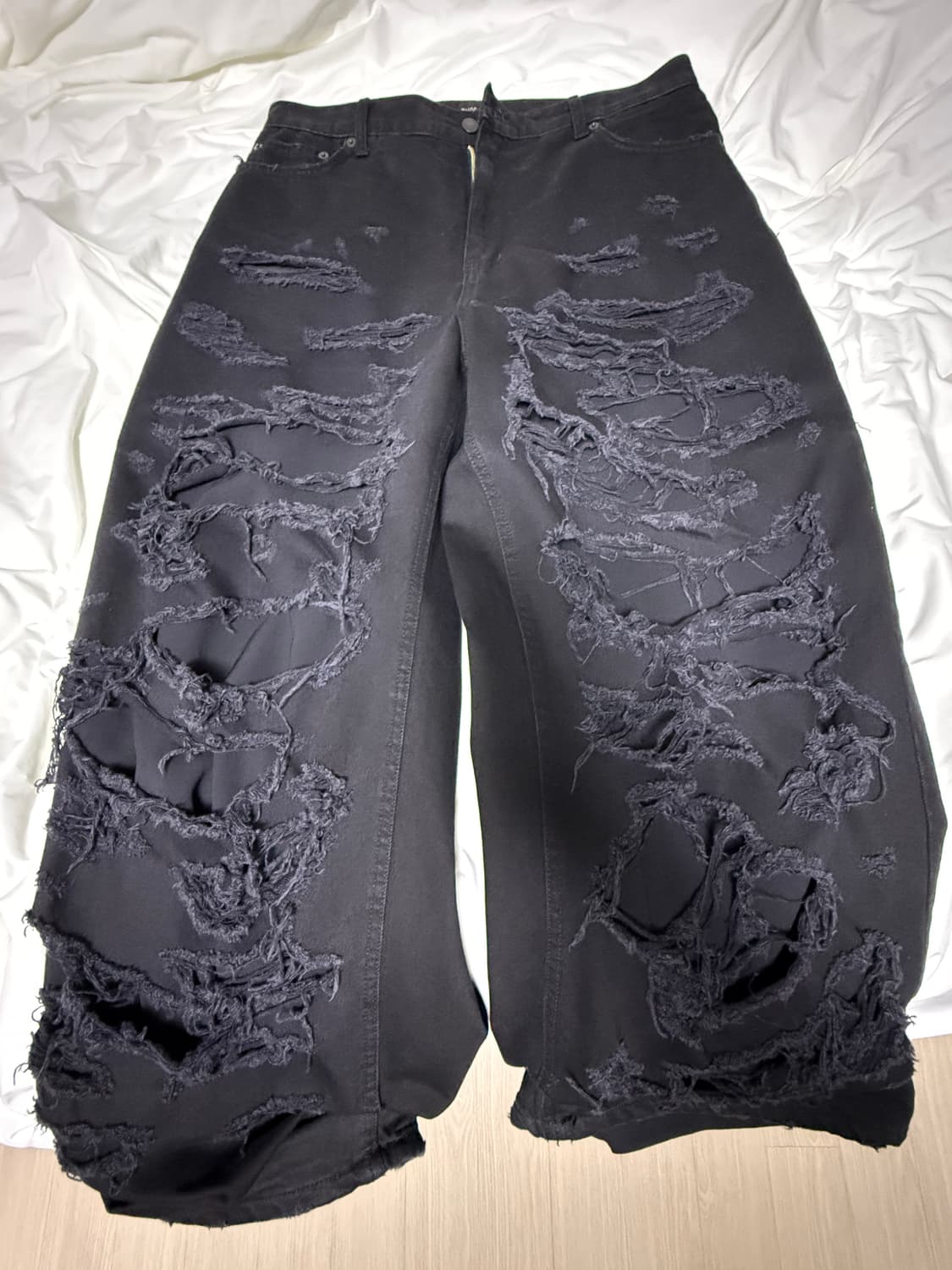 에모스탠스클럽 디스트로이드 배기 팬츠 v2 1사이즈 상품이미지2