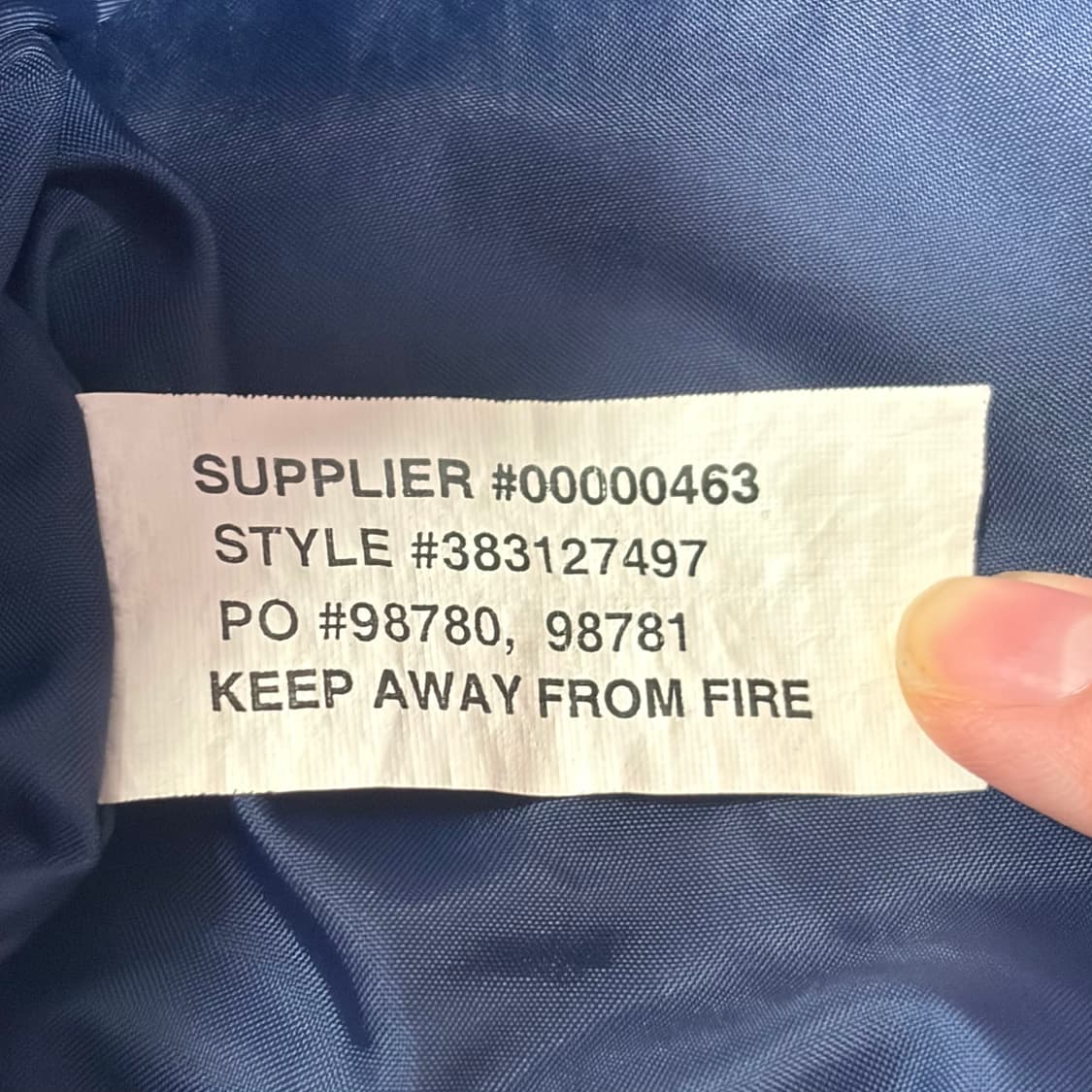 폴로 네이비 후드 바람막이 S 상품이미지8