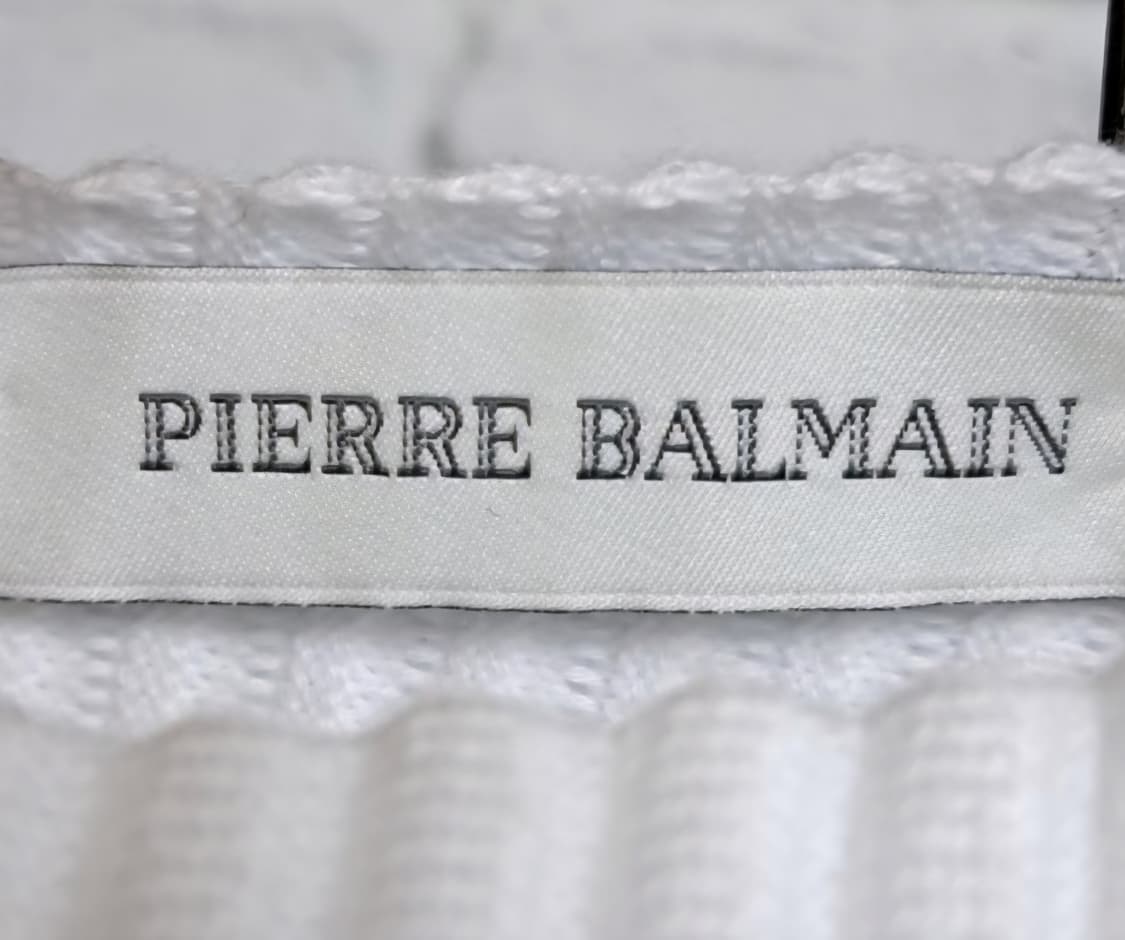 피에르발망 남성니트 95 어깨 단추 화이트 ME94 상품이미지5