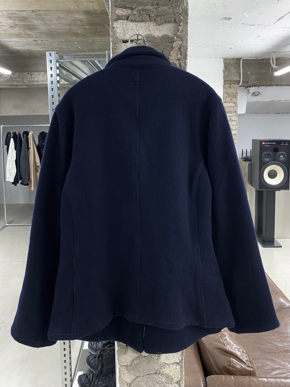 캐피탈 네이비 울 코트 상품이미지4