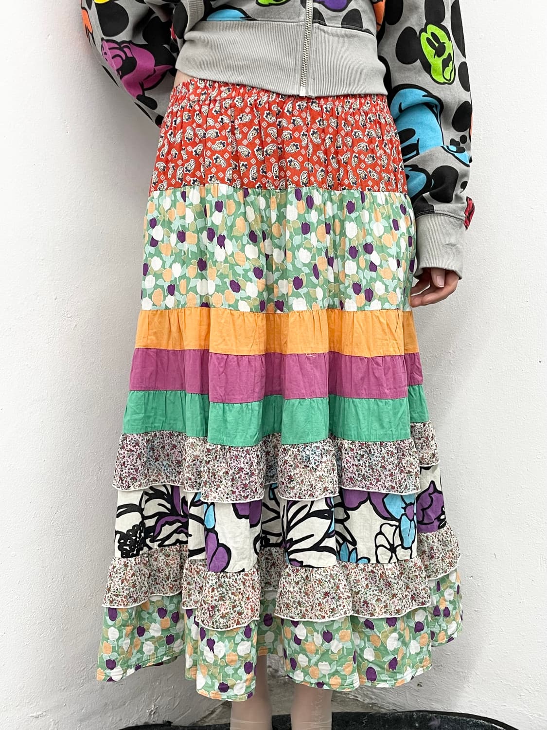 하구미 모리 패치 캉캉 스커트 상품이미지2