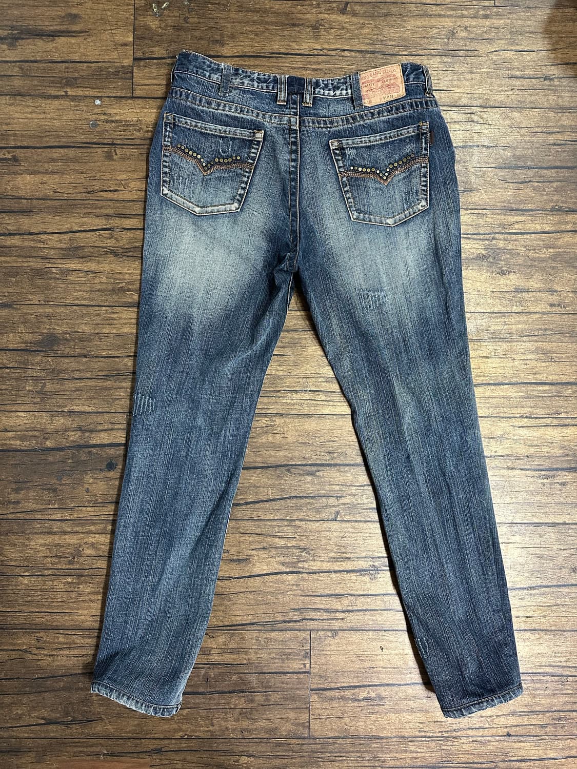 BANG BANG UTD CO 워싱 데님 청바지 34사이즈 빈티지Y2K 상품이미지4