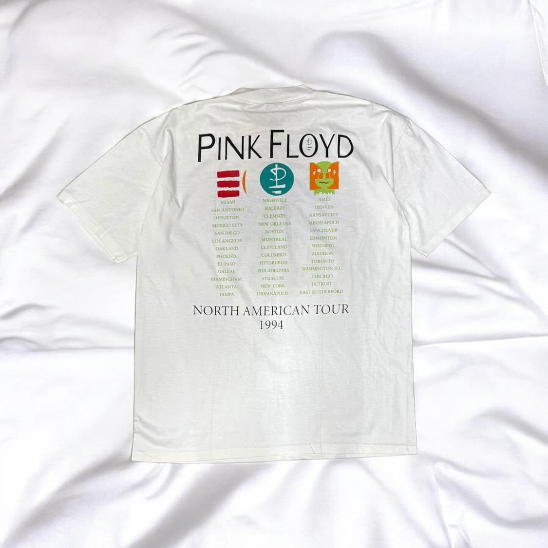 Pink Floyd North American Tour T-shirt 상품이미지2