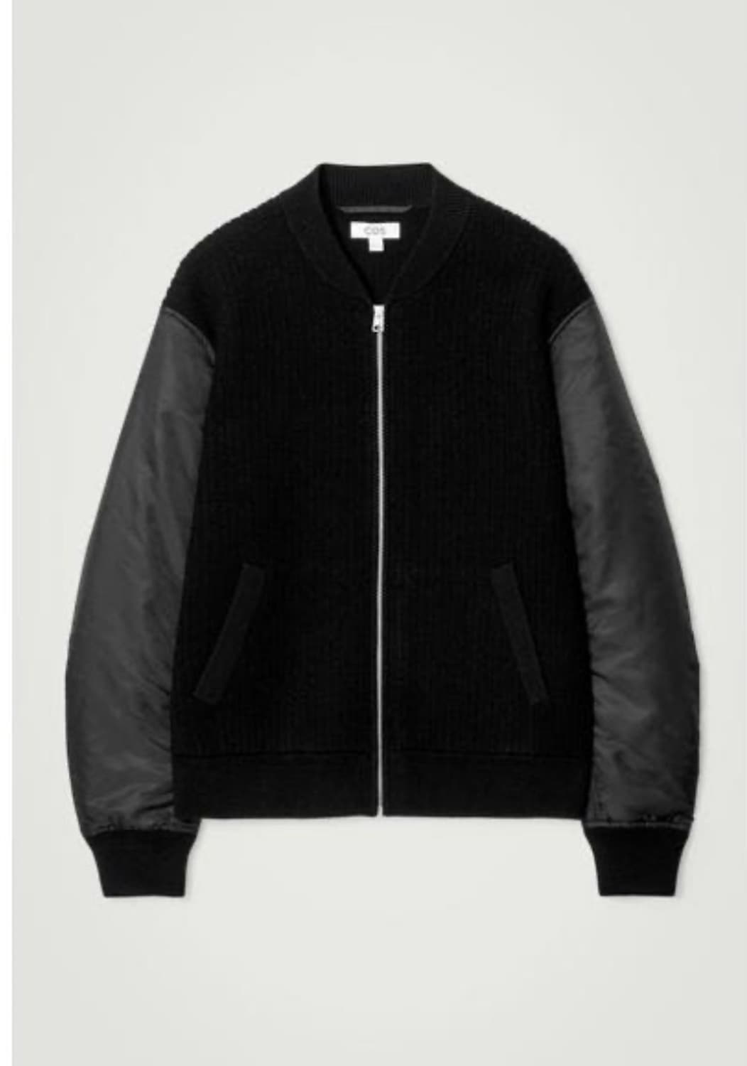 (새상품) cos 패널 메리노 울 봄버 M 상품이미지1