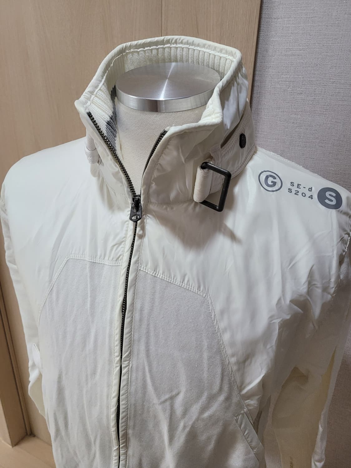 지스타 G-STAR RAW 남자 패딩 자켓 L 화이트 상품이미지2