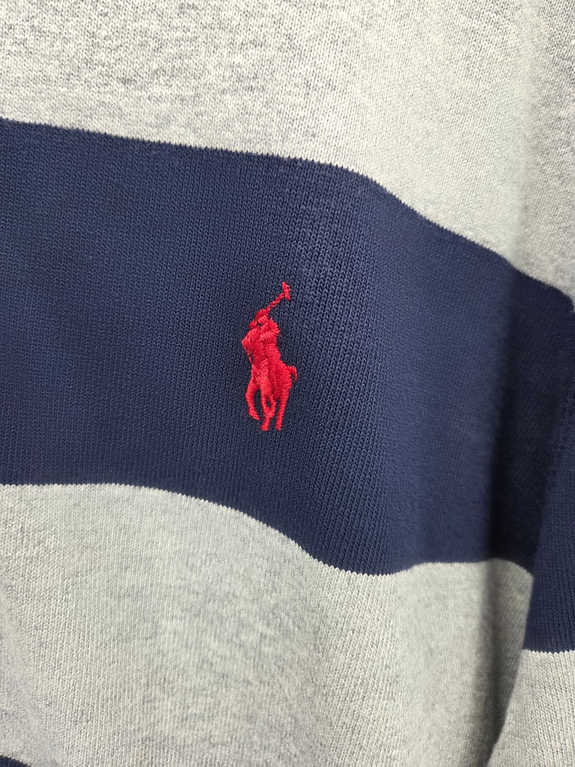 L QR정품 폴로 랄프로렌 스트라이프 럭비 셔츠 상품이미지4