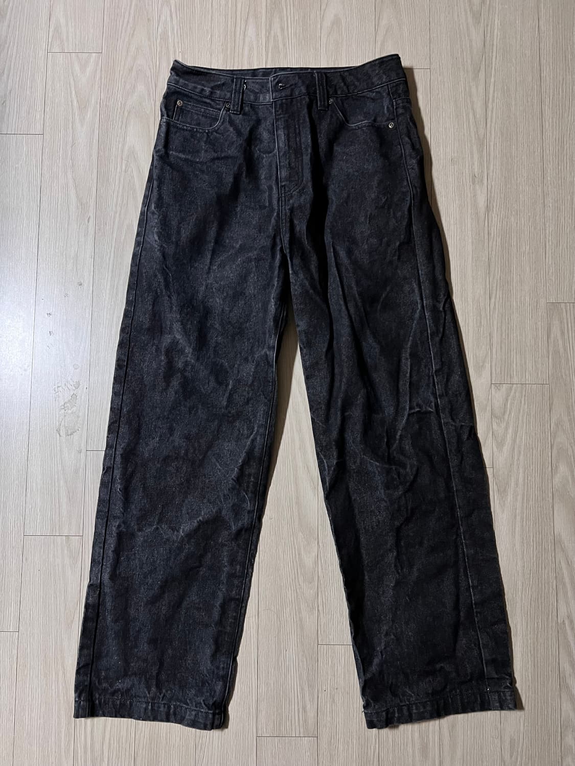 디키즈 블랙 릴렉스드 데님 상품이미지2