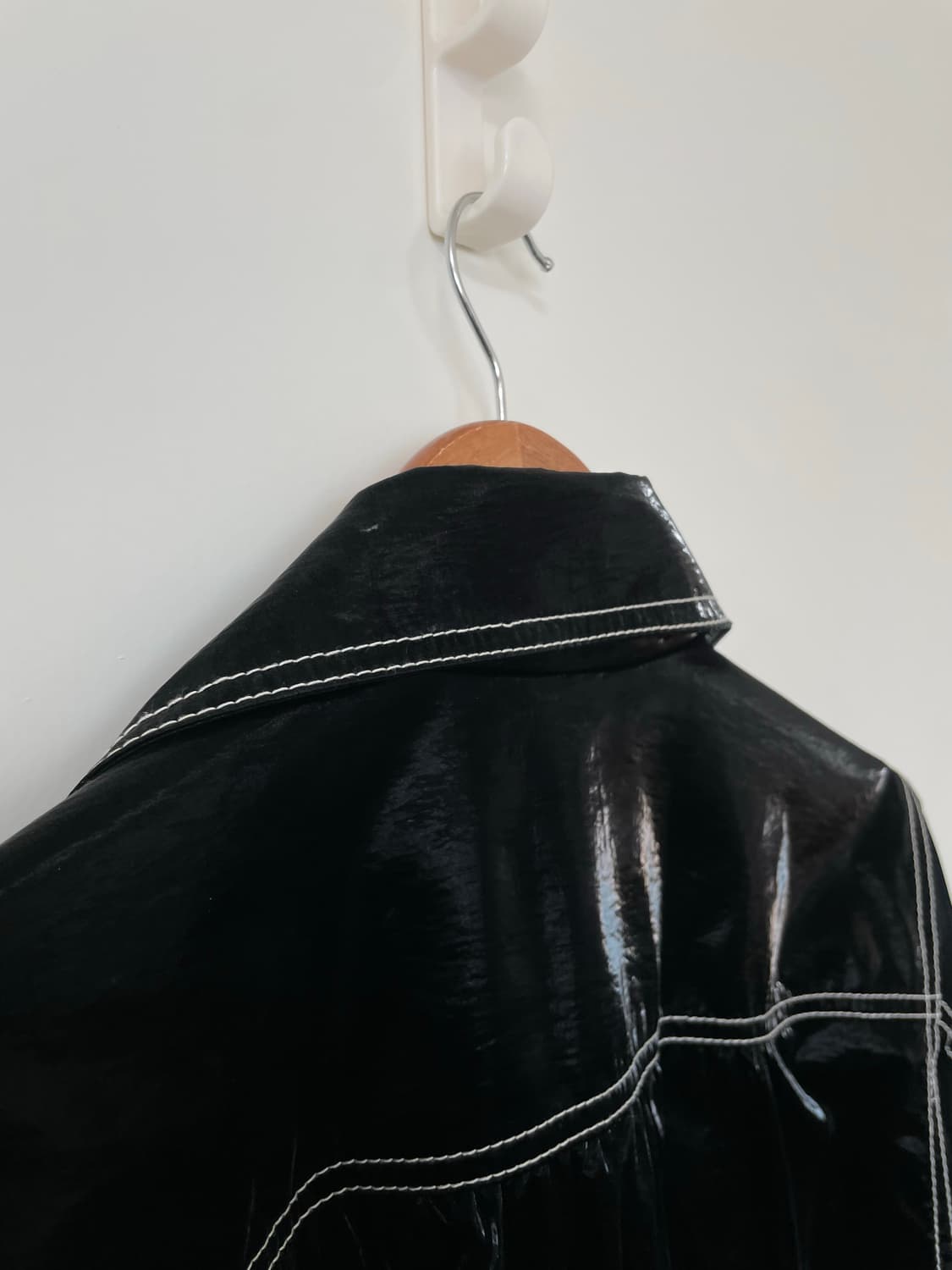 비건타이거 페이크 레더자켓 블랙 상품이미지3