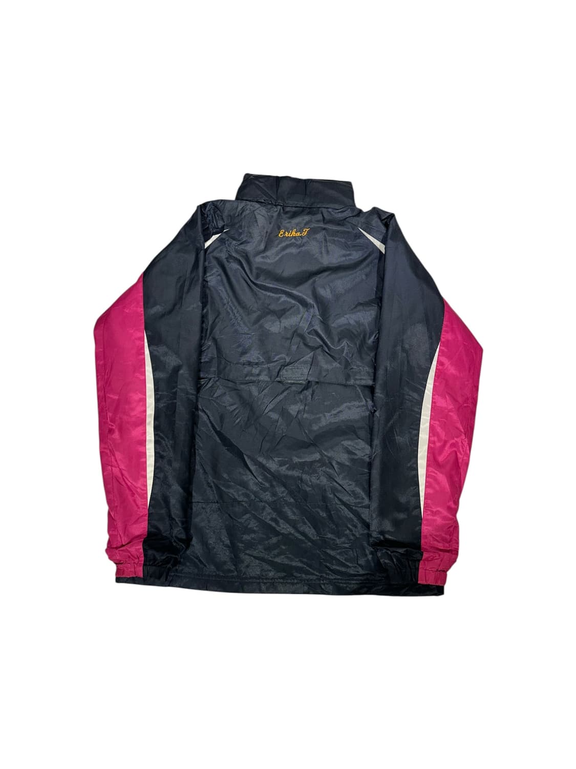 챔피온 네이비 핑크 바람막이 트랙 자켓 L 상품이미지6